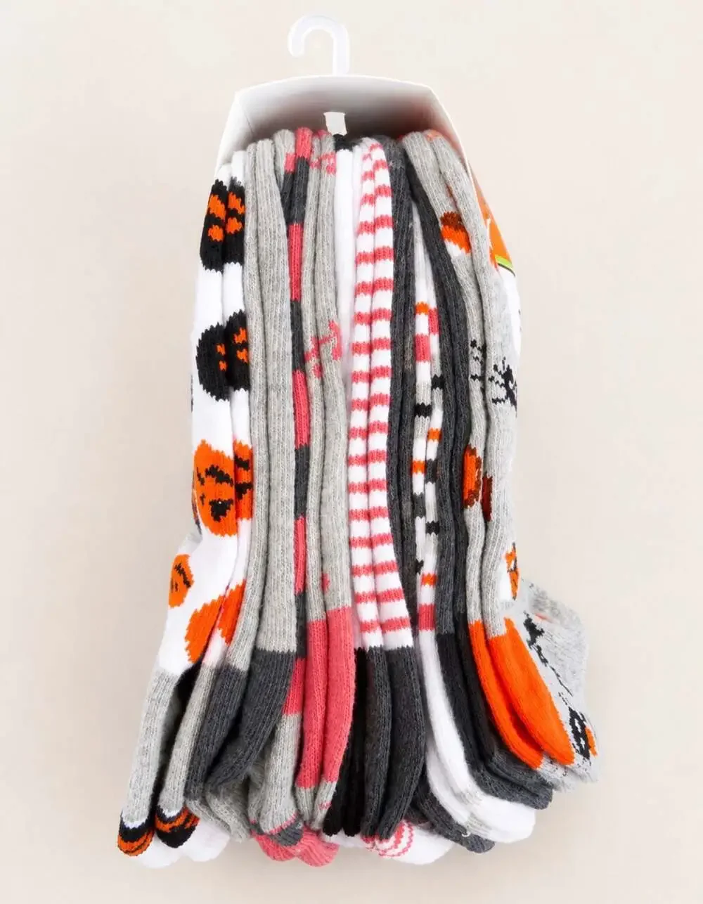 Hallmark Halloween Socks 10 Pair Low Cut Shoe Size 4-10 NWT
